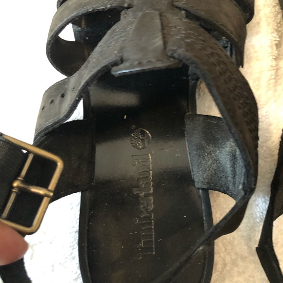 Timberland black sandals - Picture 4 of 8